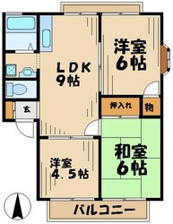 コーポ第２マルセイの物件間取画像